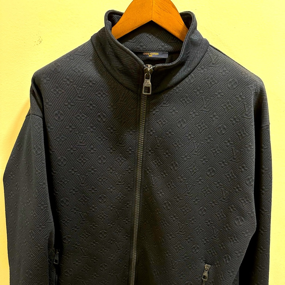 Louis Vuitton Monogram Zip Through Top